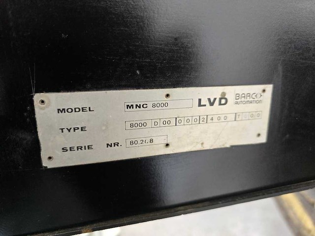 Lvd - ppn 150 40 mnc - cnc kantbank - 1983 - afbeelding 5 van  14