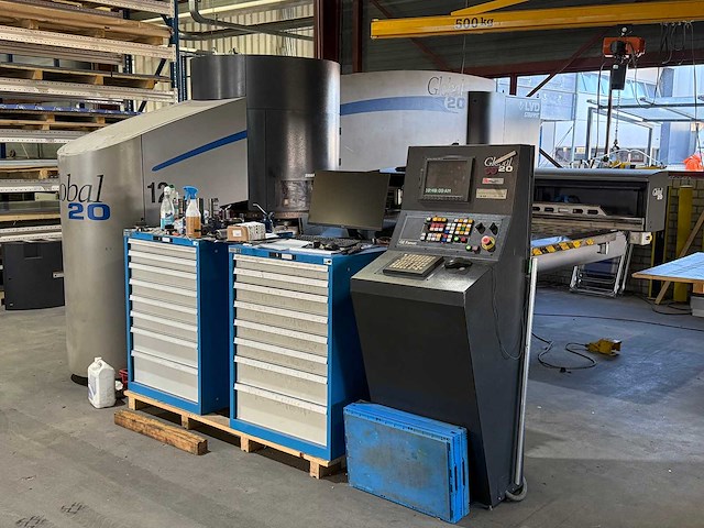 Lvd strippit - global 20 fanuc - punch nibbling machines - afbeelding 2 van  12