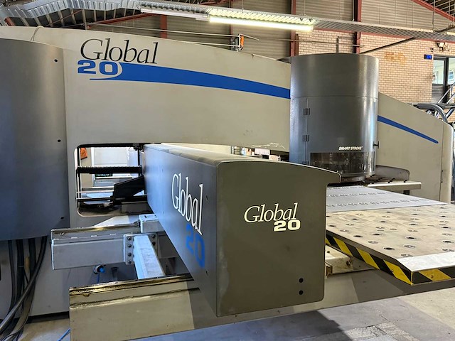Lvd strippit - global 20 fanuc - punch nibbling machines - afbeelding 6 van  12