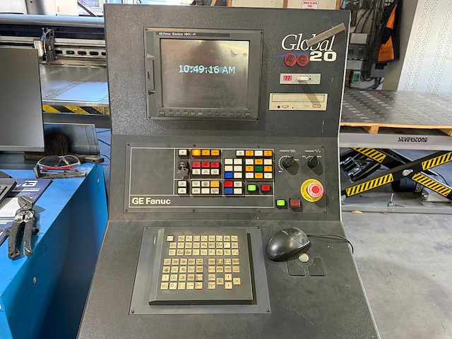 Lvd strippit - global 20 fanuc - punch nibbling machines - afbeelding 9 van  11