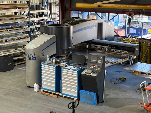 Lvd strippit - global 20 fanuc - punch nibbling machines - afbeelding 9 van  12