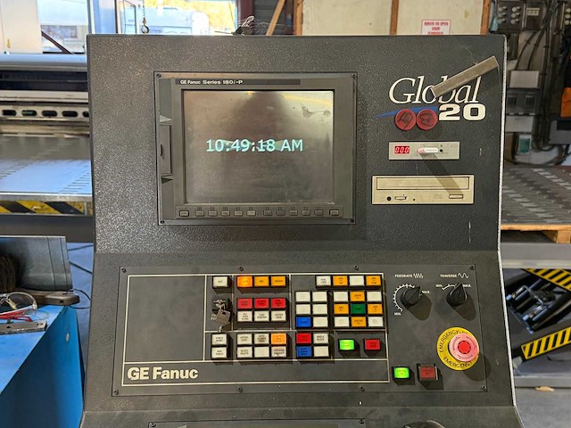 Lvd strippit - global 20 fanuc - punch nibbling machines - afbeelding 11 van  12