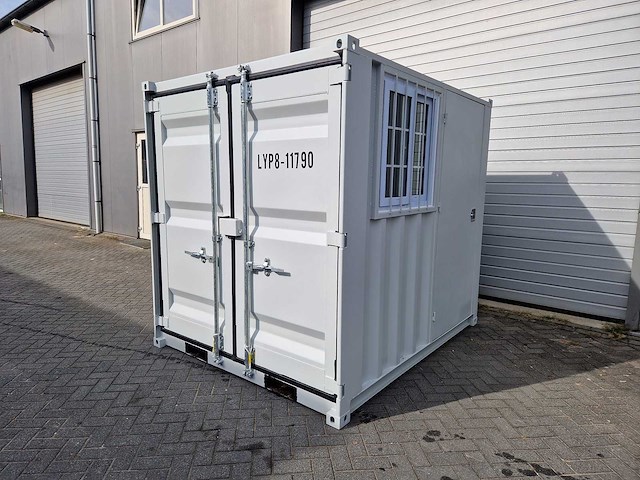 Lypu - 2025 - 8ft - zeecontainer met zijdeur en raam - afbeelding 1 van  7