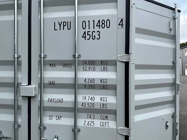 Lypu - 40ft hq met sidedoors - zeecontainer - 2025 - afbeelding 8 van  26