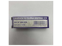 Lyvia 660-956 halogeenlamp 24v 10w g4 3000k helderheid - afbeelding 3 van  3