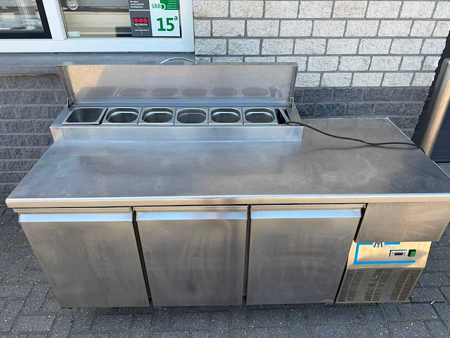 M - saladebar - koelwerkbank - afbeelding 1 van  3