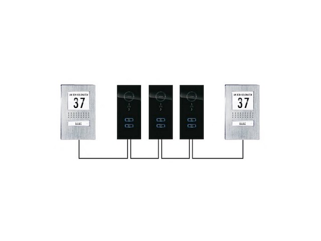 M-e modern-electronics adv 110.1 eg deurintercom bedrade buitenunit 1 - afbeelding 3 van  4