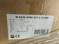 M-safe hppe cut c werkhandschoenen - afbeelding 5 van  6