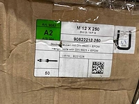 M12 x 250 - stokschroef (200x) - afbeelding 2 van  4