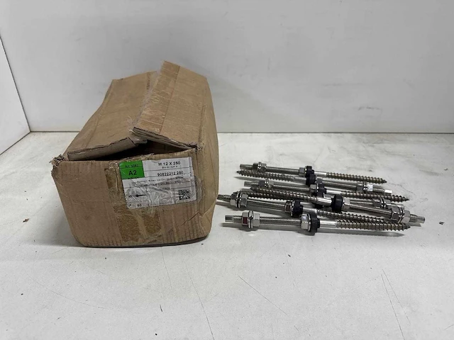 M12 x 250 - stokschroef (50x) - afbeelding 1 van  4