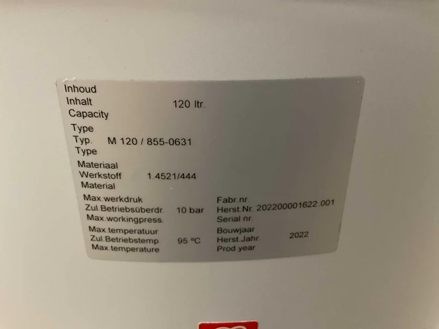 M120 boiler - afbeelding 3 van  6