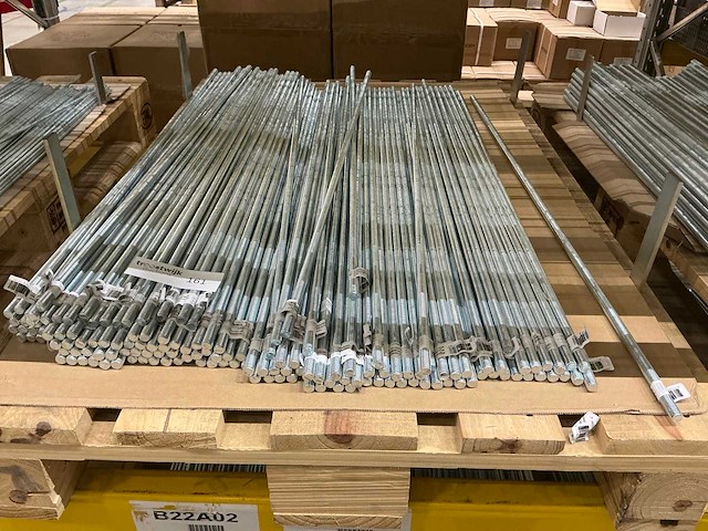M12x1000mm draadeinden - afbeelding 1 van  4