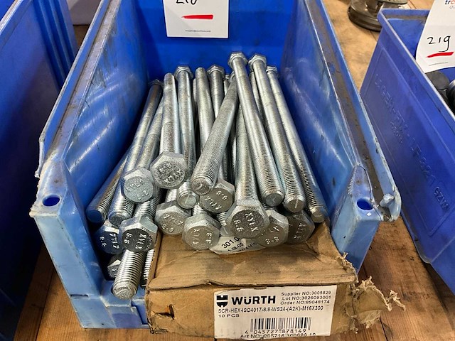 M16x300 bouten - afbeelding 1 van  1