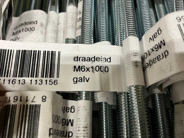 M6x1000mm draadeinden - afbeelding 7 van  7