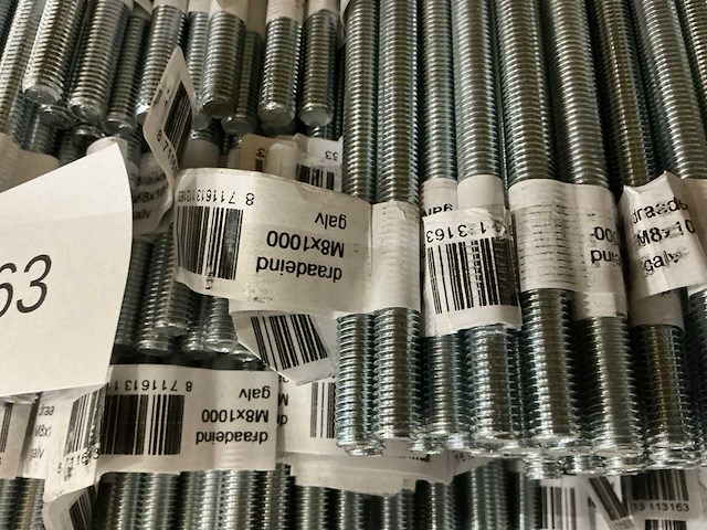 M8x1000mm draadeinden - afbeelding 7 van  7