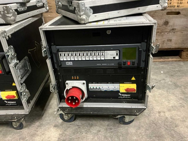 Ma lighting 12x3.7kw dimmerrack - afbeelding 2 van  7