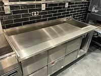 M&a systems - fpo-n212 - 2021 - koelwerkbank met bain marie - afbeelding 2 van  2