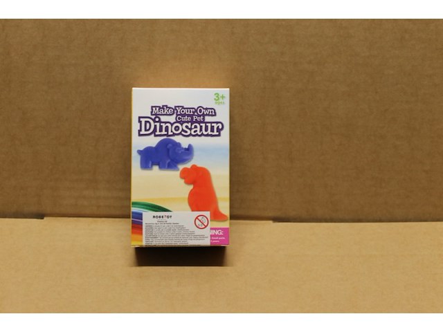 Maak je eigen dino 2 stuks in krat l - afbeelding 3 van  3