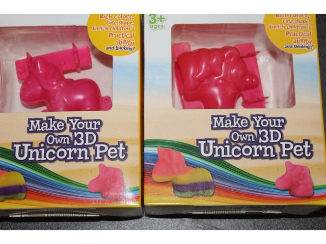 Maak je eigen gel unicorn 12 stuks in a43 - afbeelding 3 van  5