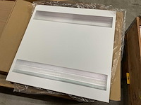 Maas & hagoort sun led 600x600 led plafondlamp (2x) - afbeelding 1 van  2