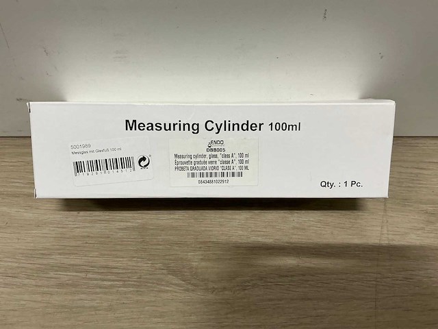 Maatcilinder 100ml (30x) - afbeelding 1 van  4