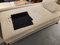 Maatwerk hardbox 20 cm (90x200 cm) met luxe tencel pocketveringmatras 90x200 cm