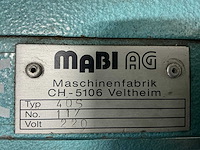 Mabi 4qs / 4m / 8z profielbuigmachine - afbeelding 7 van  12