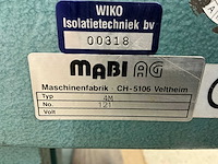 Mabi 4qs / 4m / 8z profielbuigmachine - afbeelding 12 van  12