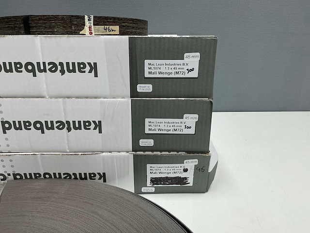 Mac lean - m72 - mali wenge - kantenband - 846 m - 1,3x45 mm - (3x) - afbeelding 6 van  7