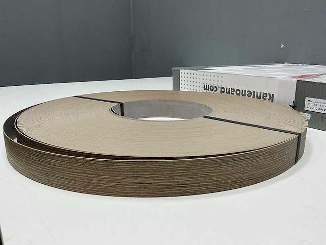 Mac lean - m74 - nautic eik bruin - kantenband - 450 m - 1,3x45 mm - (2x) - afbeelding 5 van  7