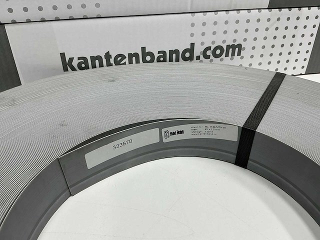 Mac lean - m79 - stofgrijs - kantenband - 1198 m - 1,3x45 mm - (5x) - afbeelding 3 van  8