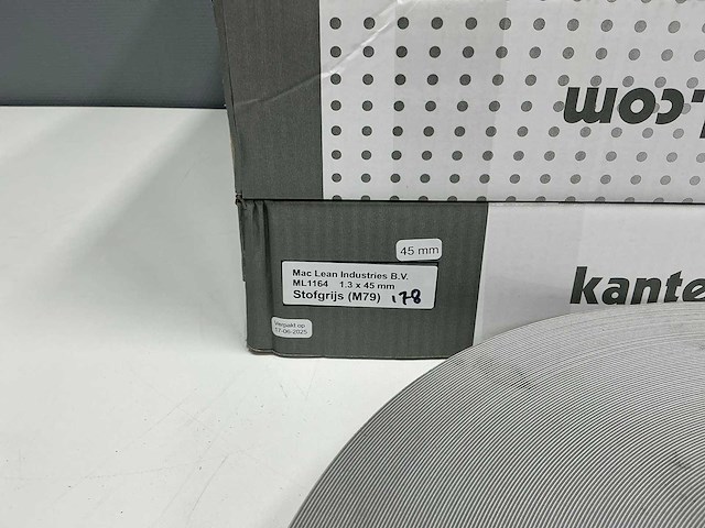 Mac lean - m79 - stofgrijs - kantenband - 1198 m - 1,3x45 mm - (5x) - afbeelding 6 van  8