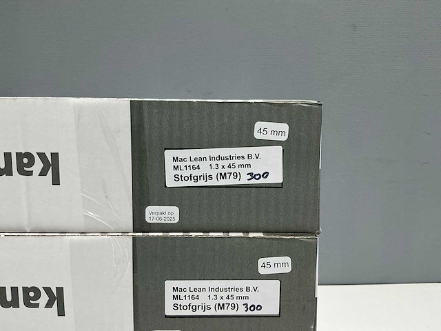 Mac lean - m79 - stofgrijs - kantenband - 1198 m - 1,3x45 mm - (5x) - afbeelding 5 van  8