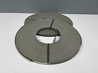 Mac lean - ml1060/m57 - donkergrijs - kantenband - 300 m - 1,3x23 mm - afbeelding 2 van  6