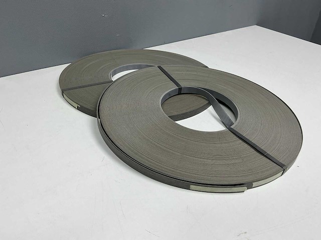 Mac lean - ml1060/m57 - donkergrijs - kantenband - 300 m - 1,3x23 mm - afbeelding 3 van  6