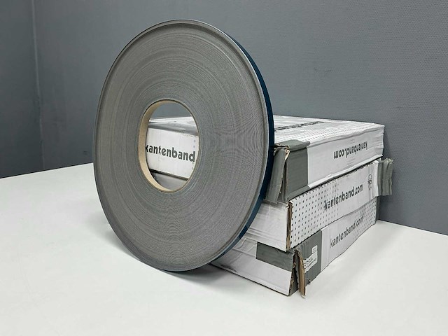 Mac lean - ml1070 - antraciet hoogglans - kantenband - 1800 m - 1,3x23 mm - afbeelding 1 van  7