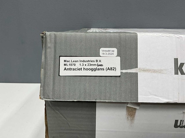 Mac lean - ml1070 - antraciet hoogglans - kantenband - 1800 m - 1,3x23 mm - afbeelding 7 van  7