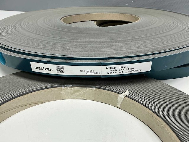 Mac lean - ml1070/a82 - glimmend donkerblauw - kantenband - 600 m - 1,3x23 mm - afbeelding 6 van  6