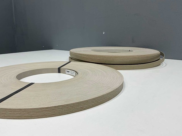 Mac lean - ml1075/m63 - beige grijs - kantenband - 600 m - 1,3x23 mm - afbeelding 3 van  6