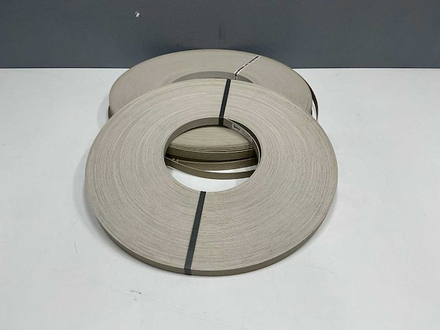 Mac lean - ml1075/m63 - beige grijs - kantenband - 600 m - 1,3x23 mm - afbeelding 2 van  4