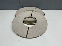 Mac lean - ml1075/m63 - beige grijs - kantenband - 600 m - 1,3x23 mm - afbeelding 2 van  4