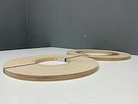 Mac lean - ml1105/m75 - licht crème met houtnerf - kantenband - 300 m - 1,3x23 mm - afbeelding 1 van  6