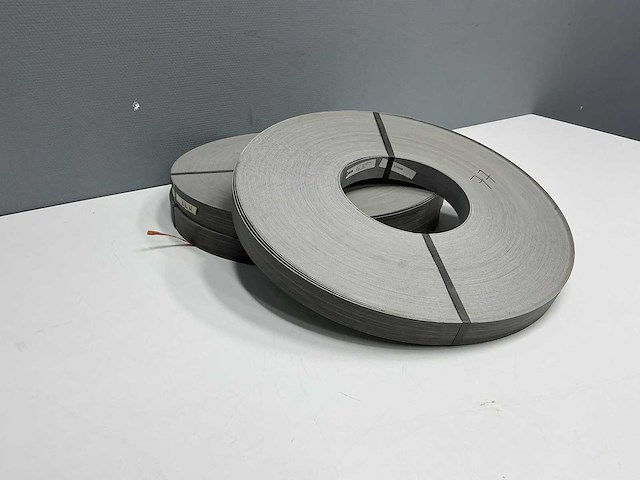Mac lean - ml1138/m77 - grijs aluminium - kantenband - 450 m - 1,3x23 mm - afbeelding 2 van  7