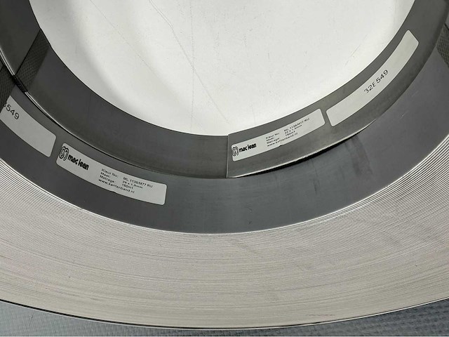Mac lean - ml1138/m77 - grijs aluminium - kantenband - 450 m - 1,3x23 mm - afbeelding 6 van  7