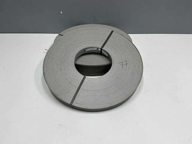 Mac lean - ml1138/m77 - grijs aluminium - kantenband - 450 m - 1,3x23 mm - afbeelding 2 van  3