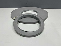 Mac lean - ml1164/m79 - lichtgrijs/fijn streepstructuur - kantenband - 160 m - 1,3 mm - afbeelding 1 van  6