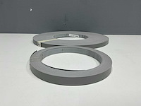 Mac lean - ml1164/m79 - lichtgrijs/fijn streepstructuur - kantenband - 160 m - 1,3 mm - afbeelding 2 van  6