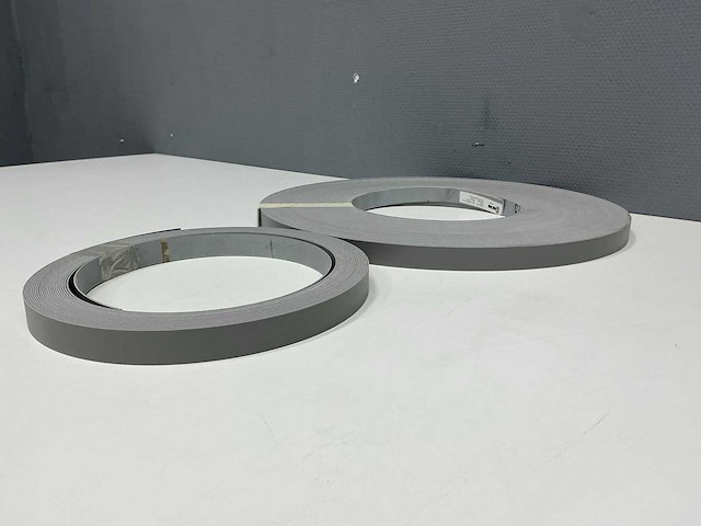 Mac lean - ml1164/m79 - lichtgrijs/fijn streepstructuur - kantenband - 160 m - 1,3 mm - afbeelding 3 van  6