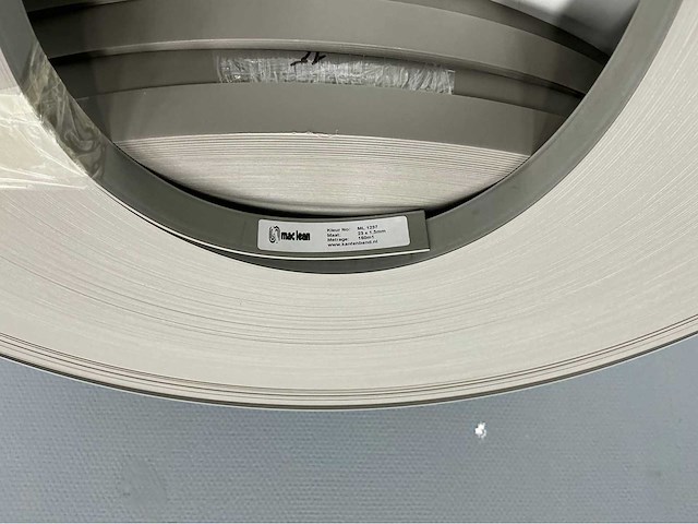 Mac lean - ml1237 - mat grijs - kantenband - 750 m - 1,3x23 mm - afbeelding 5 van  6