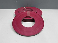 Mac lean - ml1316/a90 - glimmend bordeauxrood - kantenband - 600 m - 1,3x23 mm - afbeelding 6 van  6